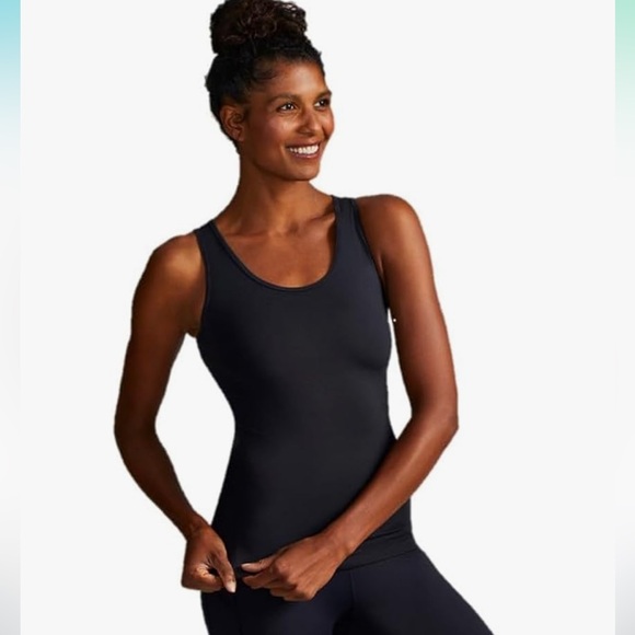 Compression Wear Tommie Copper Women's Lower Back Support tank - Picture 3 of 8